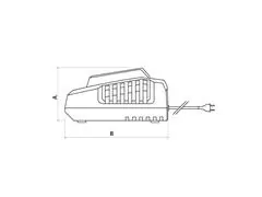 Carregador 20V 2,0A Bivolt Tramontina by TOTAL - 1