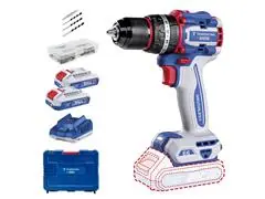 Parafusadeira Impacto 20V 66Nm Kit 2Bat + Maleta