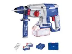 Martelete SDS Plus 20V 26mm Kit 2Bat 4Ah + Maleta