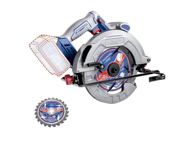 Serra Circular 20V 7.1/4" Brushless - Tramontina