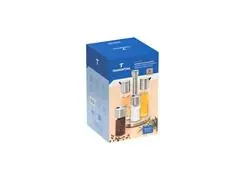 Galheteiro Tramontina Realce Vidro/Inox c/ Base Giratória 4p - 1