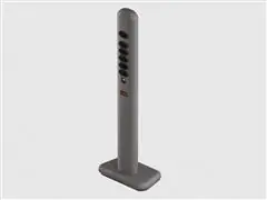 Totem de Tomadas com suporte para Smartphones - Titanium - 5