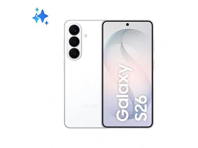 Smartphone Samsung Galaxy S26 5G 512GB 6.3" AI 12GB 50+12+10MP Branco