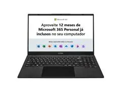 Notebook Ultra 15.6" Celeron 4GB 128GB W11 Cinza Escovado - 0