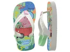 Chinelo Havaianas N.Baby Peppa Pig Branco/Branco Tam 20-21 - 3