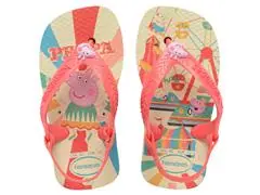 Chinelo Havaianas N.Baby Peppa Pig Buttercream/Coral Tam 19-20 - 0