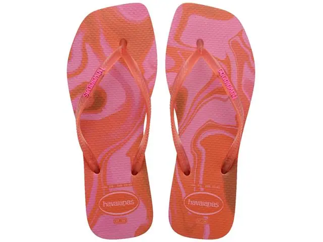 Chinelo Havaianas Square Jelly Fc Blossom Tam 33-34
