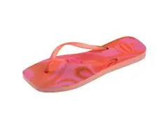Chinelo Havaianas Square Jelly Fc Blossom Tam 33-34 - 5