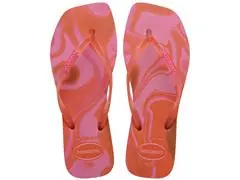 Chinelo Havaianas Square Jelly Fc Blossom Tam 37-38