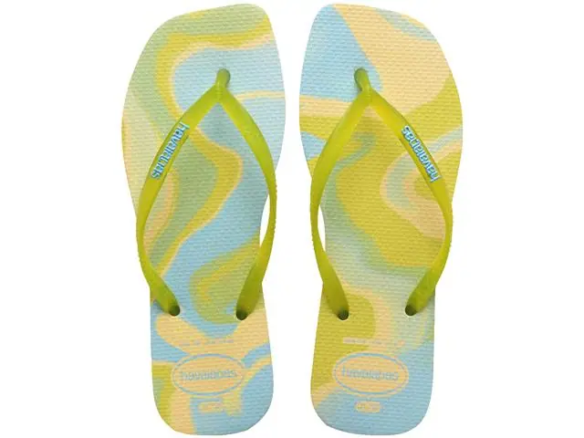 Chinelo Havaianas Square Jelly Fc Buttercream Tam 39-40