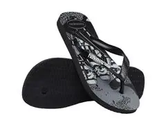Chinelo Havaianas Star Wars Preto/Preto/Branco Tam 37-38 - 3