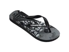 Chinelo Havaianas Star Wars Preto/Preto/Branco Tam 43-44 - 1