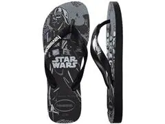Chinelo Havaianas Star Wars Preto/Preto/Branco Tam 43-44 - 4