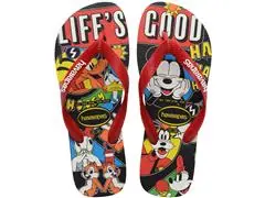 Chinelo Havaianas Top D Classics Branco/Vermelho Hibisco Tam 33-34