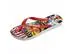 Chinelo Havaianas Top D Classics Branco/Vermelho Hibisco Tam 33-34 - 5