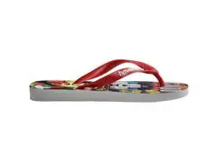 Chinelo Havaianas Top D Classics Branco/Vermelho Hibisco Tam 37-38 - 2