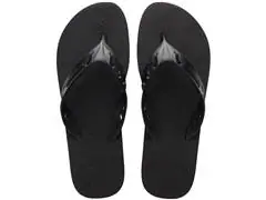 Chinelo Havaianas Track Go Preto Tam 37-38