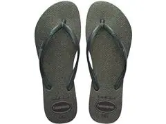 Chinelo Havaianas Slim Gloss Verde Olive Tam 33-34 - 0