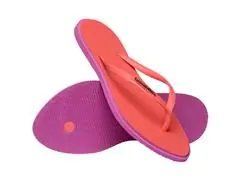 Chinelo Havaianas Slim Point Rosa Gum/Coral Tropical Tam 37-38 - 3