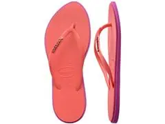 Chinelo Havaianas Slim Point Rosa Gum/Coral Tropical Tam 39-40 - 4
