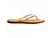 Chinelo Havaianas Slim Point Amaranto/Amarelo Caja Tam 41-42 - 2