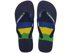 Chinelo Havaianas Brasil Tech Marinho Tam 33-34 - 0