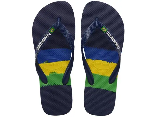 Chinelo Havaianas Brasil Tech Marinho Tam 35-36