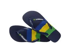 Chinelo Havaianas Brasil Tech Marinho Tam 37-38 - 1