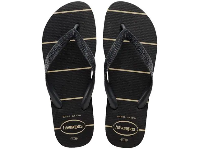 Chinelo Havaianas Color Essential Preto Tam 41-42