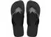 Chinelo Havaianas Hybrid Be Preto/Preto Tam 39-40 - 0