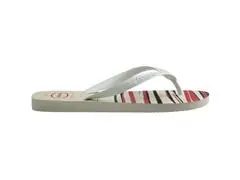 Chinelo Havaianas Top Basic - Branco/Vermelho Tam 37-38 - 2