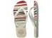 Chinelo Havaianas Top Basic - Branco/Vermelho Tam 37-38 - 4