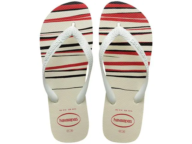 Chinelo Havaianas Top Basic Branco/Branco/Branco Tam 41-42