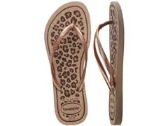 Chinelo Havaianas Slim Animals Rose Gold/Rose Gold Tam 35-36 - 4