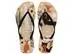 Chinelo Havaianas Slim Pets Dourado/Preto Tam 33-34 - 0