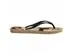 Chinelo Havaianas Slim Pets Dourado/Preto Tam 41-42 - 2
