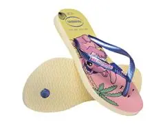 Chinelo Havaianas Kids Slim Disney Fc Buttercream Tam 31-32 - 3
