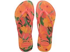 Chinelo Havaianas Slim Tropical Coral Tropical Tam 39-40
