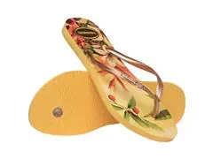 Chinelo Havaianas Slim Tropical Amarelo Caja Tam 37-38 - 3