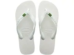Chinelo Havaianas Brasil Branco Tam 43-44