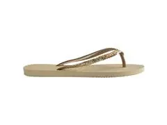 Chinelo Havaianas Slim Glitter Ii Areia Tam 33-34 - 2