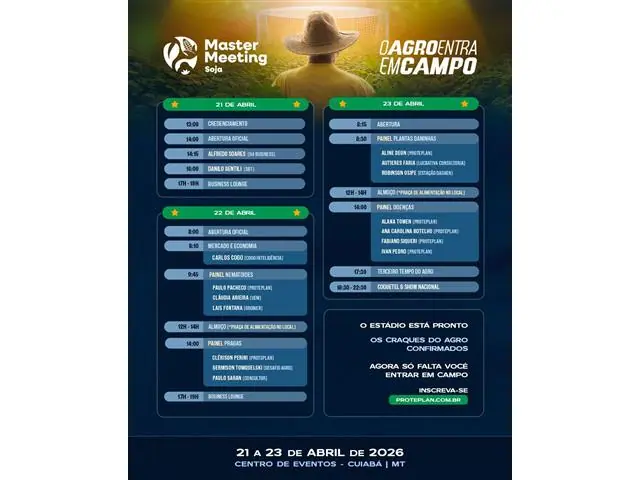 Ingresso Master Meeting Soja 2026