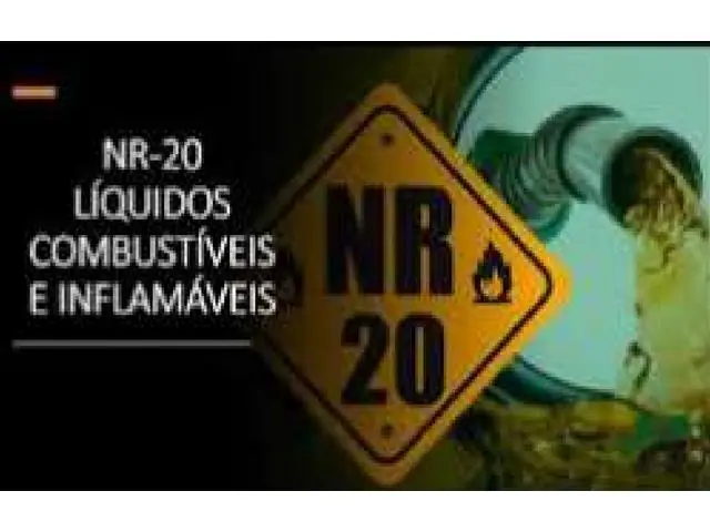 Treinamento NR 20 (Combustíveis e Inflamáveis) Intermediário 16 hrs