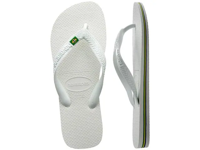 Chinelo Havaianas Brasil Branco