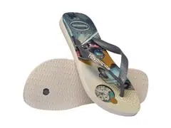 Chinelo Havaianas Harry Potter Bege Palha/Cinza Aco - 4