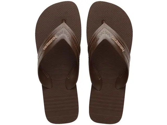 Chinelo Havaianas Hybrid Be Cafe/Cafe