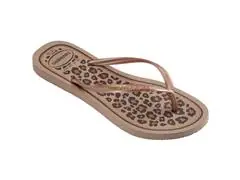 Chinelo Havaianas Slim Animals Rose Gold/Rose Gold - 1