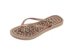 Chinelo Havaianas Slim Animals Rose Gold/Rose Gold - 5