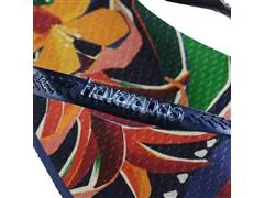Chinelo Havaianas Slim Tropical Marinho/Marinho - 5