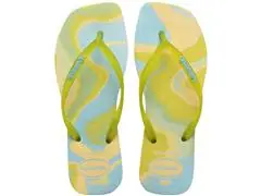 Chinelo Havaianas Square Jelly Fc Buttercream - 0